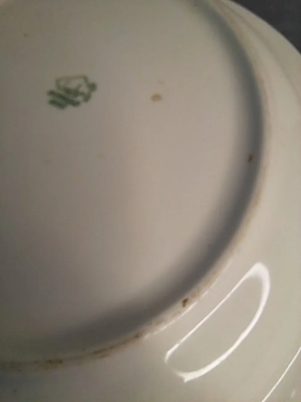 Vintage 1942 Buffalo China 306C Oval Platter Speckled Brown Line Restaurant Ware